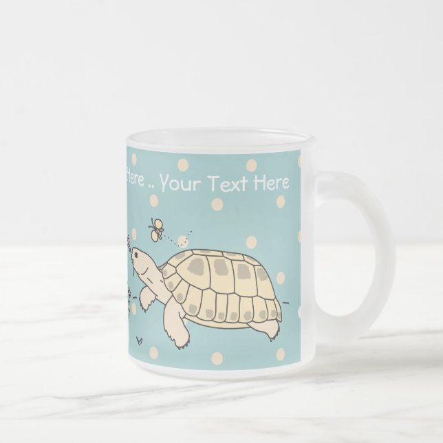 Customisable Russian Tortoise Mug (Right)