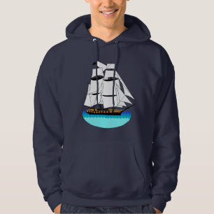Customisable Sailing Ship Hoodie