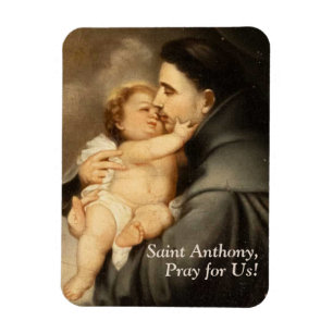 Customisable Saint Anthony Magnet