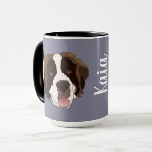 Customisable Saint Bernard  Mug