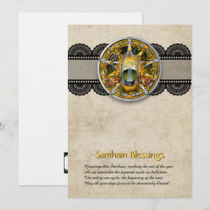 Customisable Samhain Greeting Card