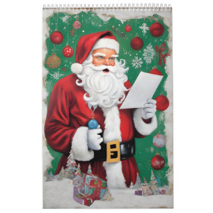 Customisable Santa Calander For Christmas Gift Calendar