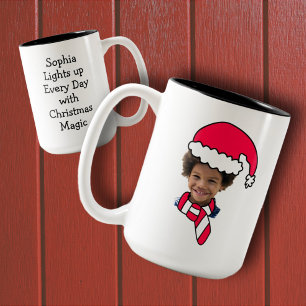 Customisable Santa Photo Booth Mug