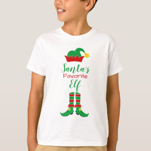 Customisable Santa's Elf Christmas T-Shirt