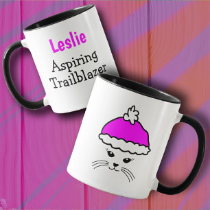 Customisable Sassy Cat Trailblazer Mug