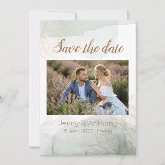 Customisable Save the Date Invitation