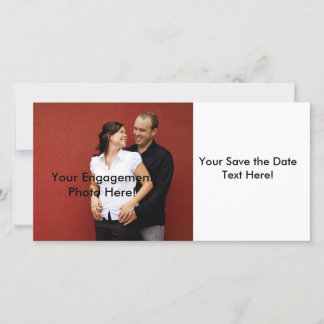 Customisable Save the Date Photo Cards