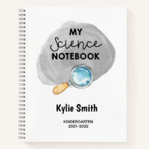 Customisable Science Student Notebook