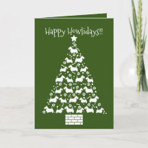 Customisable Scottish Terrier Holiday Card