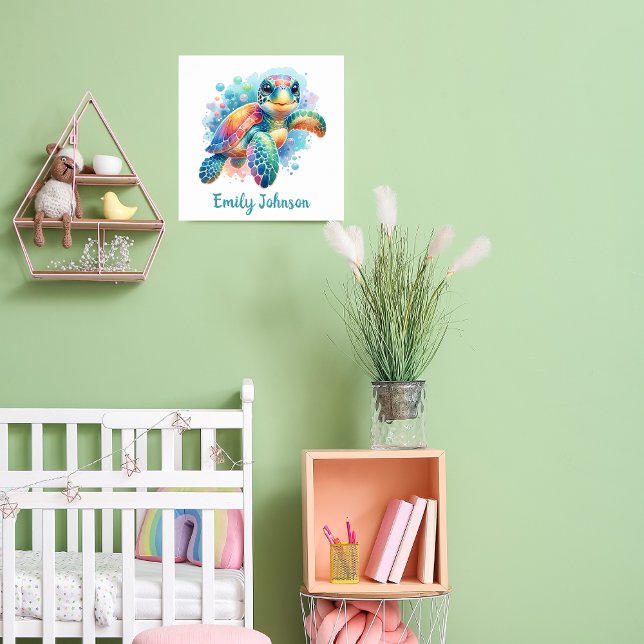 Customisable Sea Turtle  Poster (Creator Uploaded)