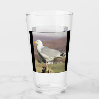 Customisable Seagull on Fence Post