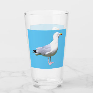 Customisable Seagull Standing Sea Gulls Beach Glass