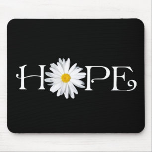 Customisable Shasta Daisy Hope Mousepad