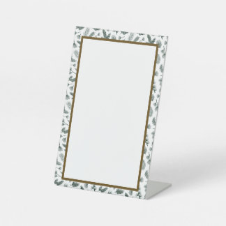 Customisable Sign in Pine 