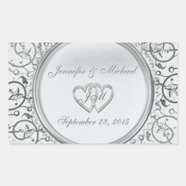 Customisable Silver Foil Sticker (Front)