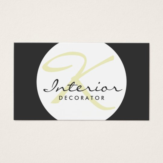 Customisable Simple Ball Interior Decorator Card