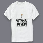 Customisable Simple Blank Business Corporate T-Shirt<br><div class="desc">Keep your team looking sharp with this Customisable Simple Blank Business T-Shirt, perfect for corporate branding, company events, or everyday workwear. Designed for a clean, modern look, this shirt is the ideal canvas for adding your business name, logo, or tagline. Whether you’re outfitting a startup, organising a tradeshow, or building...</div>