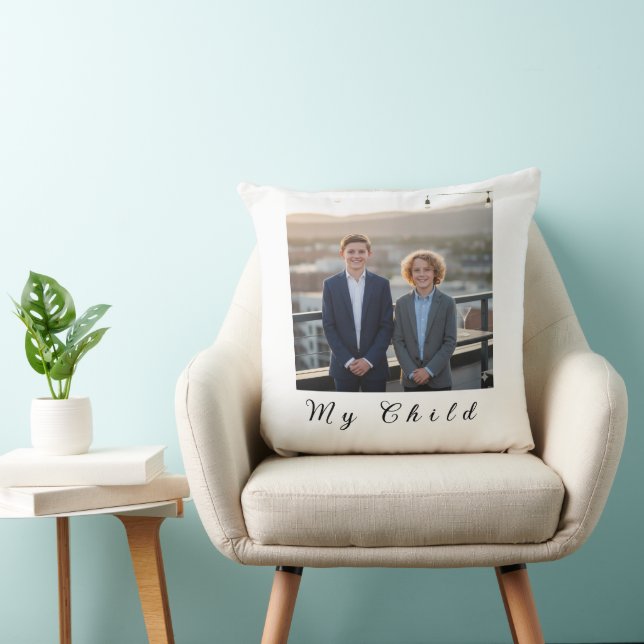 Customisable Simple Kids Bedroom Decorative Cushion (Chair)