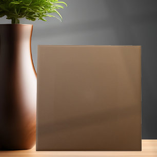 Customisable Simple Light Brown Gradient Tile