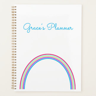 Customisable Simple Rainbow  Planner