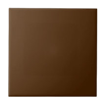 Customisable Simple Red Brown Tile