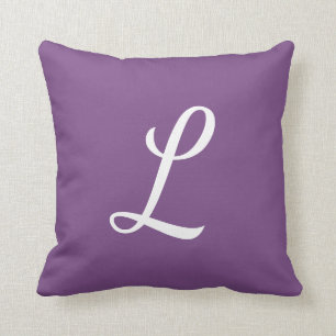 Customisable Single Letter Pillow