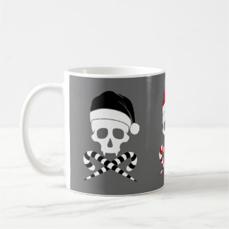 Customisable Skull Santa Claus Coffee Mug