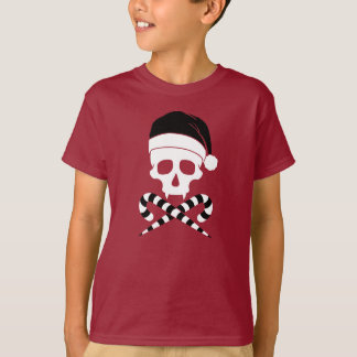 Customisable Skull Santa Claus T-Shirt