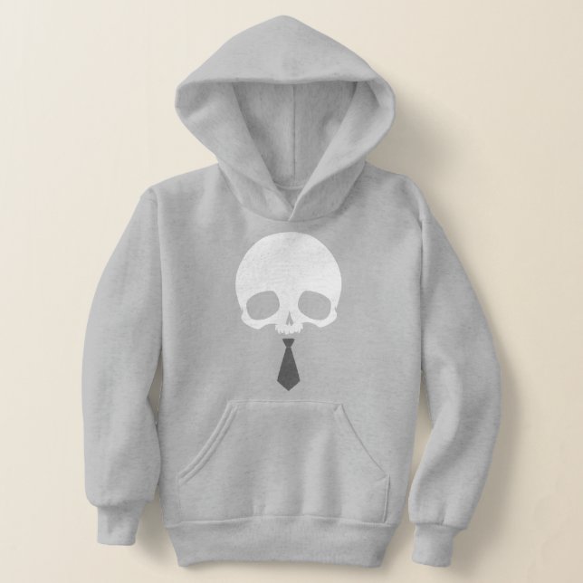 Customisable Skull with Tie (Laydown)