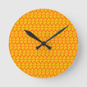 Customisable Skulls Round Clock