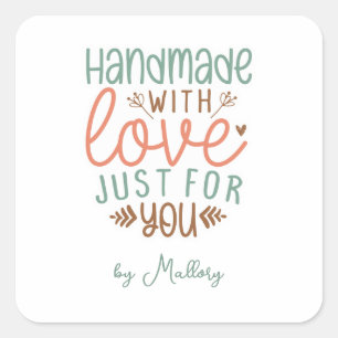 Customisable Small Business Thank You Stickers