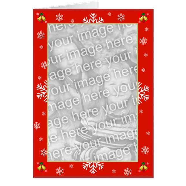 Customisable Snowflakes & Christmas Bells (Front)