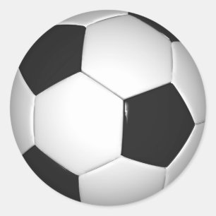 Customisable Soccer Ball Stickers
