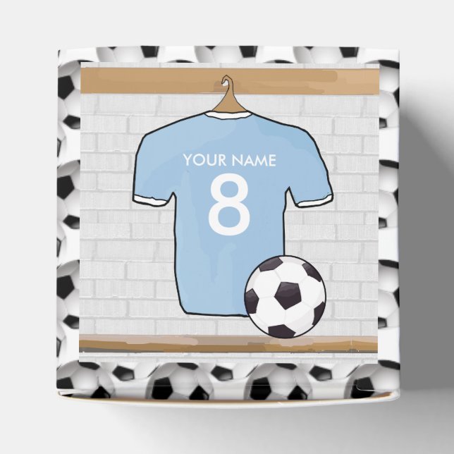 Customisable Soccer Jersey Favour Box (Top)