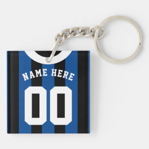 Customisable Soccer Rugby Jersey Keyring