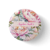Customisable Soft Pink Peony Bachelorette Party
