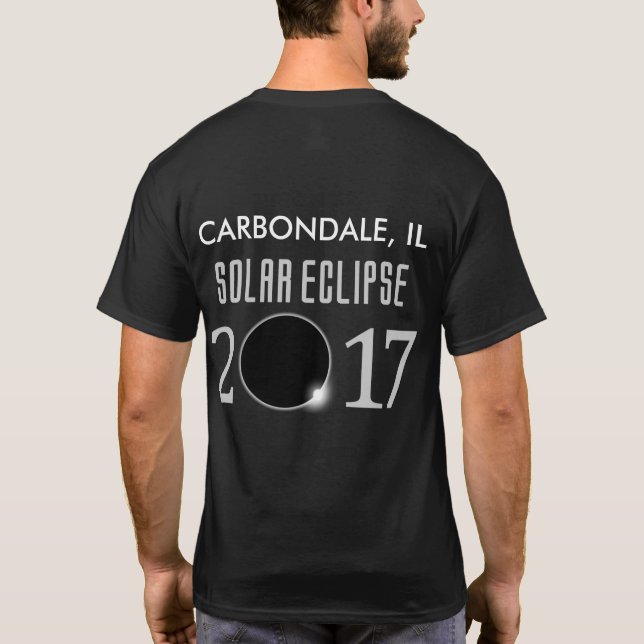 Customisable Solar Eclipse Shirt (Back)
