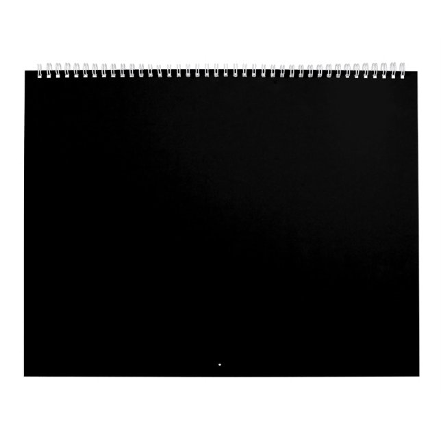 Customisable solid colour calendar (Cover)
