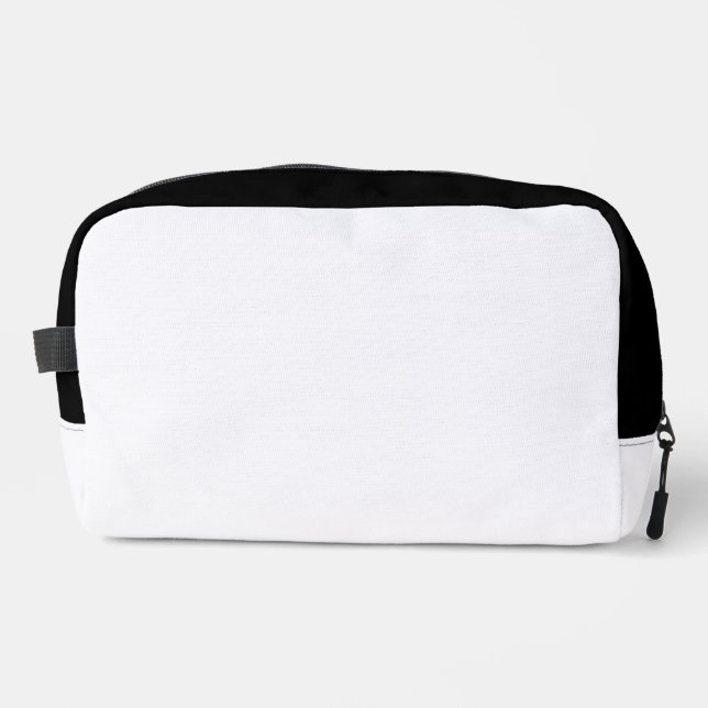 Customisable solid colour dopp kit (Front)