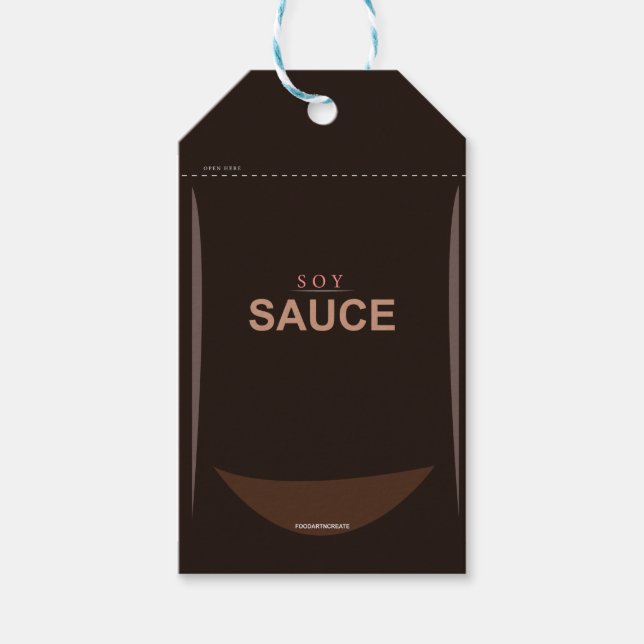 Customisable Soy Sauce Gift Tag (Front)