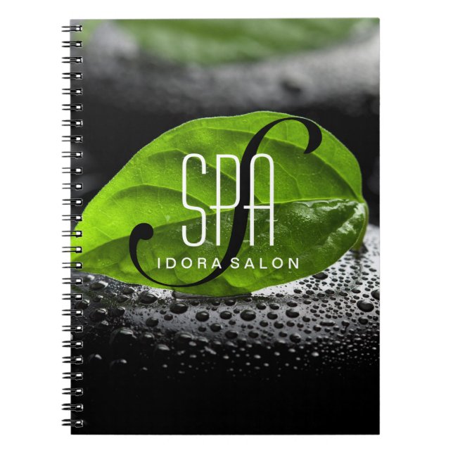 Customisable Spa Notebook (Front)