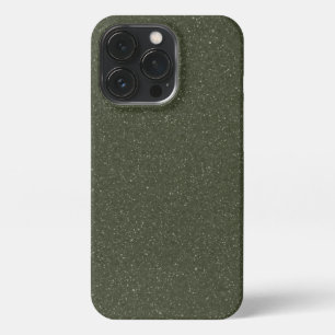 Customisable Speckled Moss Green iPhone Case