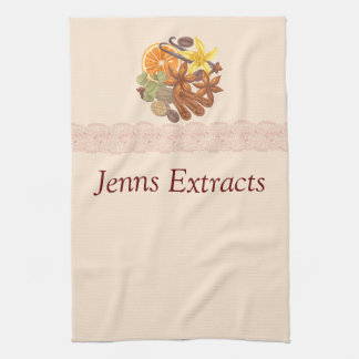 Customisable Spices and Seasonings and Extracts No Tea Towel