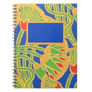 Customisable Spiral Notebook, Egyptian Design Notebook