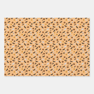 Customisable Spooky Halloween Gift  Wrapping Paper Sheet