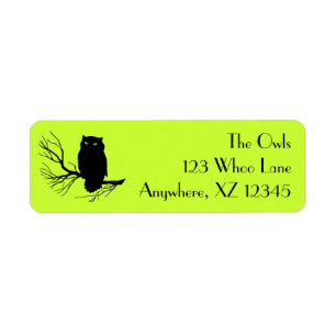 Customisable Spooky Owl