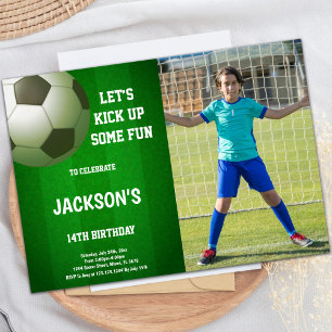 Customisable Sports Party Invitations for Kids