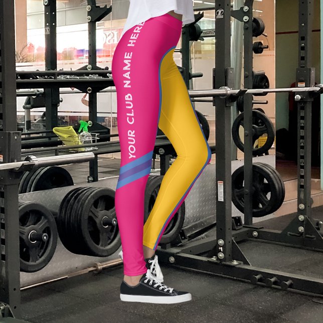 Customisable Sports Your NAME/Your CLUB Leggings (Creator Uploaded)