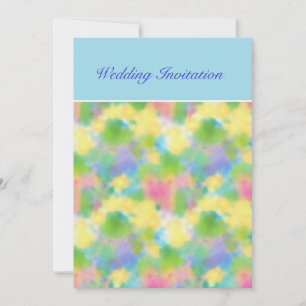 Customisable Spring Sunshine Wedding Invitation