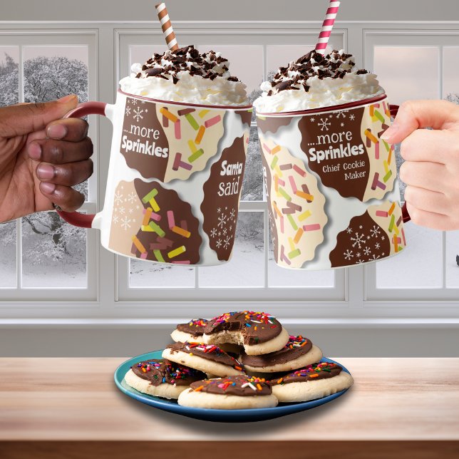 Customisable Sprinkle Cookie Holiday Mug  (Creator Uploaded)